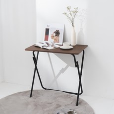 니토리 우드 접이식 테이블, 딥 브라운