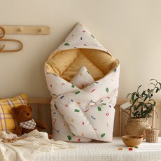 PRIELLE 印花棉質絎縫包巾