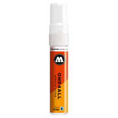 MOLOTOW ONE4ALL 627hs單頭壓克力筆 160純白 35ml, 15mm, 1支