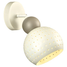 Camida 卡米達 情境光影壁燈 23 x 23 x 15cm, 白色 + 灰色