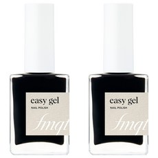 THE FACE SHOP 菲詩小舖 fmgt 簡易凝膠指甲油, 01 闇夜黑, 10ml, 2個