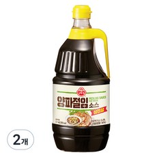오뚜기 삼겹살 양파절임 소스, 2.1kg, 2개