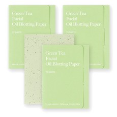 URBAN LEAVES 綠茶高級吸油麵紙, 綠茶, 70枚入, 3個