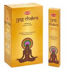HEM 馬薩拉線香 15g x 12入, 瑜珈脈輪