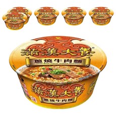 統一 滿漢大餐 蔥燒牛肉麵 192g, 6入