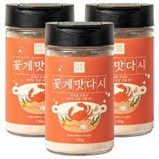 Barunmeegak 蟹味調味料, 130g, 3個