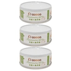 BEyONDPET 超越汪喵 貓主食罐 田園火雞肉餐 98%鮮肉 無穀低敏, 80g, 3罐