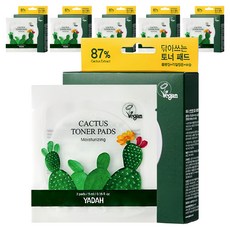 야다 선인장 토너패드 5ml, 2매입, 60개
