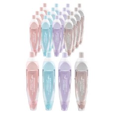 達達高性價比敲擊式修正帶6m, 隨機出貨, 20個