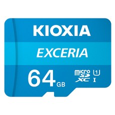 KIOXIA 鎧俠 microSD記憶卡, 64GB, 1個