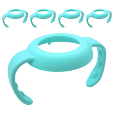 Simba 小獅王辛巴 標準防滑奶瓶把手, 天藍色, 5個