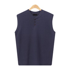 Raymon 男款 Redel 鬆餅格紋鈕扣針織背心