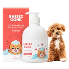 쉬즈곤 저자극 부스트 강아지 샴푸 애플블라썸향, 500ml, 1개