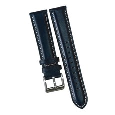 apent Galaxy Watch智能手錶皮革錶帶 20mm, Polo Navy