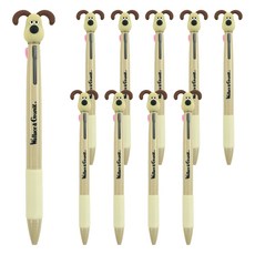 3000 超級無敵掌門狗 3 號彩色原子筆, 米色, 10個