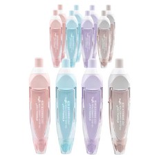 다다 노크식 수정테이프 6m, 랜덤 발송, 12개
