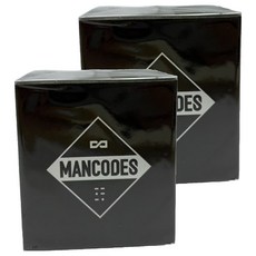 MANCODES 左顏右色 啞光紋理髮泥, 2個, 50g