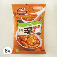 풀무원 국물떡볶이, 423.5g, 6개