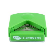 로드메일코리아 문서 코팅지 코너커터기 NO7001, 그린, 6개