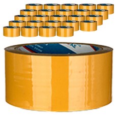 BUKWANG KOREA CHEMICALS 中型包裝封箱膠帶 40m 62mic, 黃色, 25個