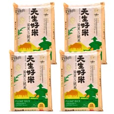 天生好米 富里5號米 二等 花蓮富里產, 3kg, 4袋