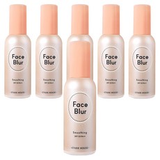 伊蒂之屋面部模糊平滑基礎, 單色, 6瓶