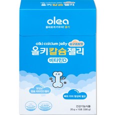 olea 孩童鈣質補充果凍條 優格口味 15條入, 300g, 1盒