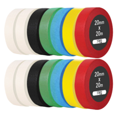 達達彩虹膠帶 20mm x 20m 7 包, 2套, 混合顏色