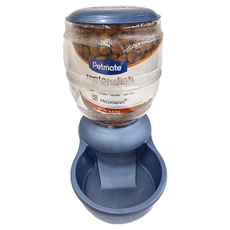 Petmate Replendish 餵食器 - M, 美國Microban抗菌技術, 藍色, 1個