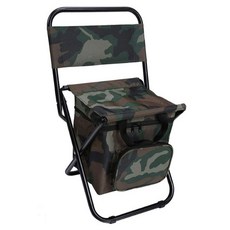 하이퍼플래닛 접이식 보냉 캠핑의자, 1개, 밀리터리