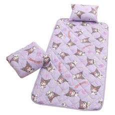 KUROMI 酷洛米 閃亮鑰匙睡墊 3件組, 紫色, 1組