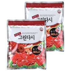 DOOWON 牛肉綠色高湯, 2個, 1kg