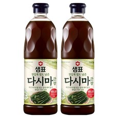 샘표 다시마 간장, 860ml, 2개