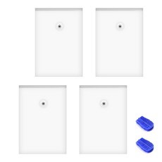 多功能真空壓縮袋 L號 4入+鎖緊夾 2入, 1套