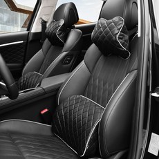 XFIT DIAMANT 汽車頸枕 + 腰枕 短版, 白色, 1套