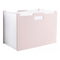 Aster 13格風琴文件整理夾, 1個, 粉色