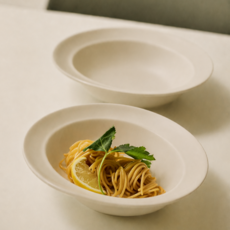 YOON CERAMICS Maison Objet 舒適橢圓碗, 燕麥色, 2個