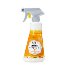 LEC 激落君 廚房用泡沫噴霧清潔劑 380ml 清新柑橘香氣 適用於易產生油汙的廚房周邊, 1瓶