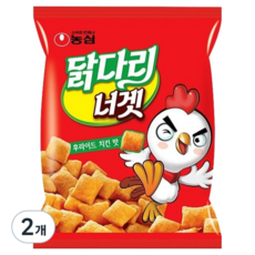농심닭다리 너겟 후라이드 치킨맛, 130g, 2개
