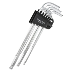 PowerSync 群加 特長球頭六角扳手 9件組, 1組