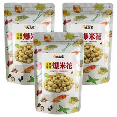 元氣家 玉米濃湯爆米花, 80g, 3包