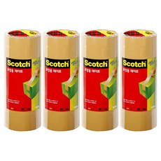 3M Scotch 包裝用膠帶 3650 48mm x 40m, 20個, 棕色
