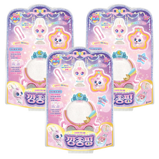 캐치티니핑 슈팅스타 깡총핑 피규어, 3개