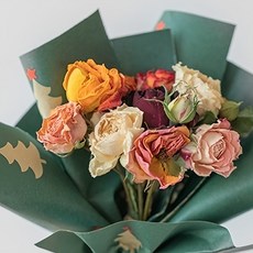 GAPANG 玫瑰乾燥花 DRYB152, 01號