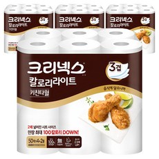 Kleenex 3層吸油捲筒廚房紙巾, 50張, 24捲