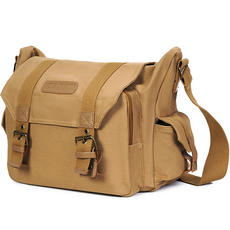 더이브닝 캔버스 카메라 방수 가방, 02 카키, 1개