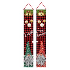 市集感性聖誕派對門裝飾掛旗, 類型2