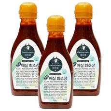 데미샘 명품 매실 회초장, 310g, 3개