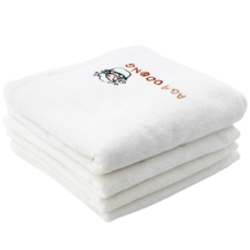 阿加頓竹纖維浴巾大號, 象牙白, 3入