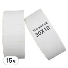 가드맨 감열지 롤라벨 3000p, 15개